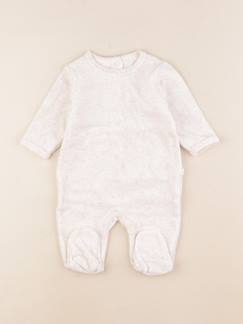 Seconde main-Garçon-Pyjama, surpyjama, dors-bien-Pyjama velours - 3 mois