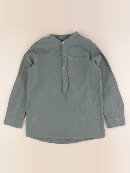 Chemise - 10 ans Vert 1 - vertbaudet enfant 