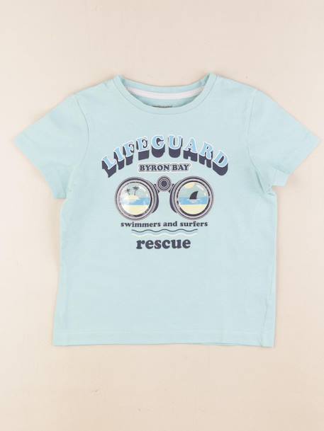 Tee-shirt - 6 ans Bleu 1 - vertbaudet enfant 