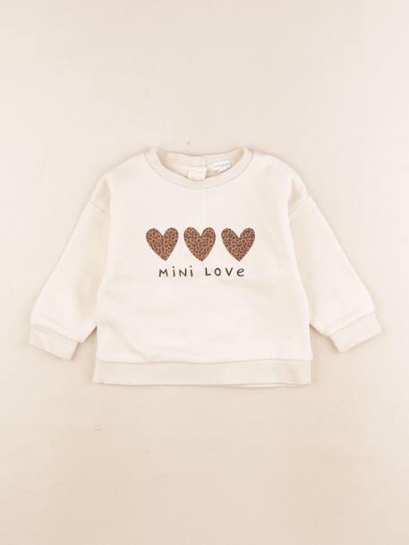 Sweat - 18 mois Blanc 1 - vertbaudet enfant 