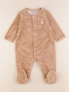 Seconde main-Garçon-Pyjama, surpyjama, dors-bien-Pyjama velours - 12 mois