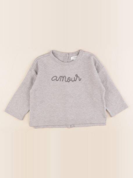 Pull - 12 mois Gris 1 - vertbaudet enfant 