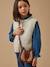 Sac écureuil cuir et sherpa fille Ecru 1 - vertbaudet enfant 