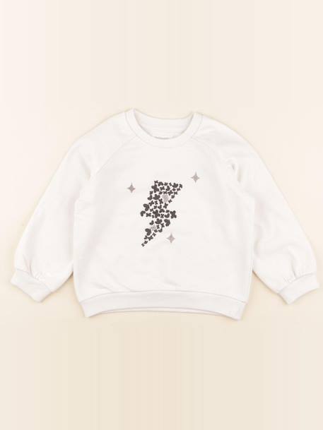 Sweat - 4 ans Blanc 1 - vertbaudet enfant 