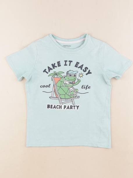 Tee-shirt - 6 ans Bleu 1 - vertbaudet enfant 
