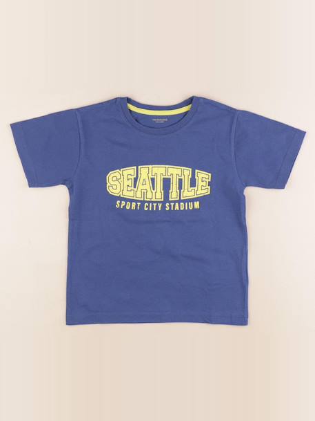 Tee-shirt - 6 ans Bleu 1 - vertbaudet enfant 