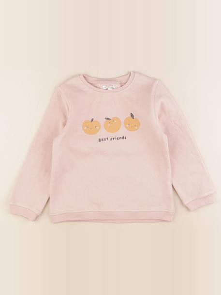 Sweat - 5 ans Rose 1 - vertbaudet enfant 