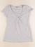 Tee-shirt grossesseallaitement - 34 à 36 Gris 1 - vertbaudet enfant 