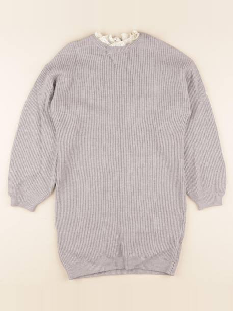 Robe - 8 ans Gris 1 - vertbaudet enfant 