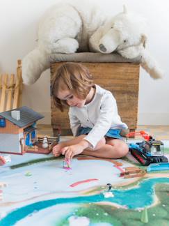 Tapis de jeu enfant "étoiles des Neiges" - fabriqué en France  - vertbaudet enfant