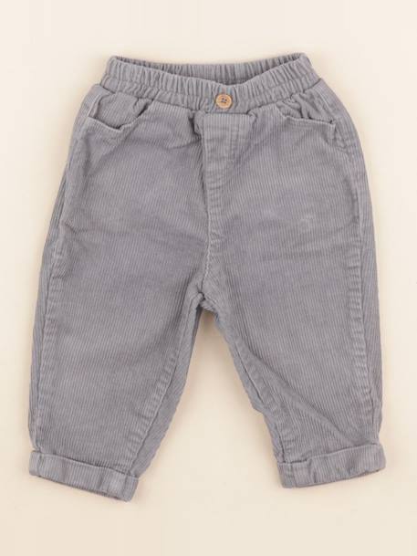 Pantalon - 9 mois Bleu 1 - vertbaudet enfant 