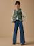 Veste en sherpa - collection junior Bordeaux+Cognac+Ecru+Encre+Vert 22 - vertbaudet enfant 