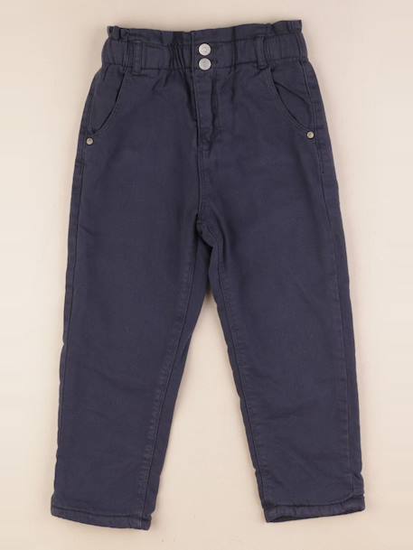 Pantalon doublé - 5 ans Bleu 1 - vertbaudet enfant 