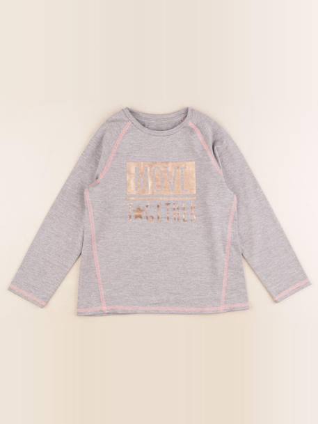 Tee-shirt - 6 ans Gris 1 - vertbaudet enfant 