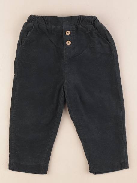Pantalon doublé - 18 mois Vert 1 - vertbaudet enfant 