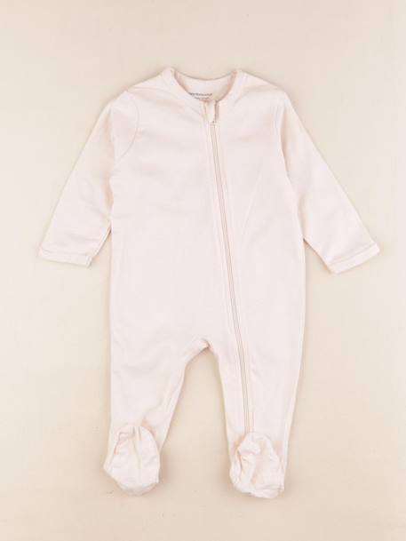 Pyjama coton - 6 mois Rose 1 - vertbaudet enfant 