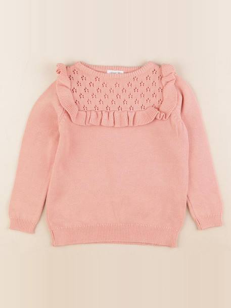 Pull - 4 ans Orange 1 - vertbaudet enfant 