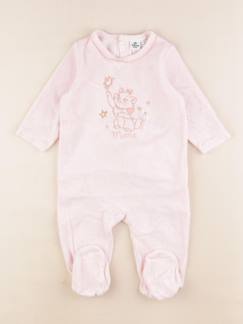 Seconde main-Fille-Pyjama, surpyjama, dors-bien-Pyjama velours - 9 mois