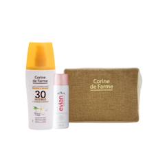 Puériculture-Coffret fraicheur & soleil - brumisateur et lait hydratant SPF30