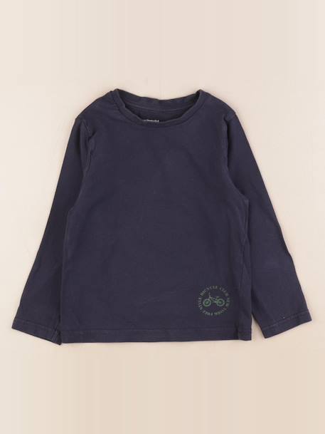 Tee-shirt - 5 ans Bleu 1 - vertbaudet enfant 