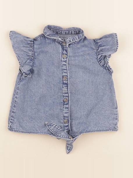 Blouse - 3 ans Bleu 1 - vertbaudet enfant 