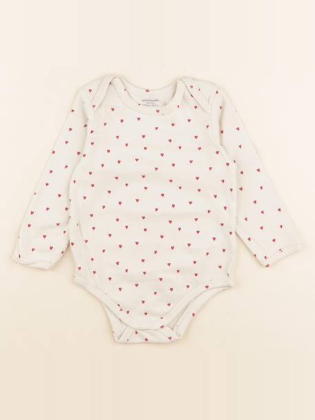 Body - 24 mois Beige, rouge 1 - vertbaudet enfant 