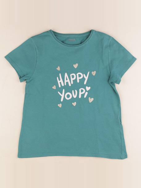 Tee-shirt - 10 ans Vert 1 - vertbaudet enfant 