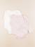 Lot de 2 bodies en coton - 9 mois Blanc, rose 1 - vertbaudet enfant 