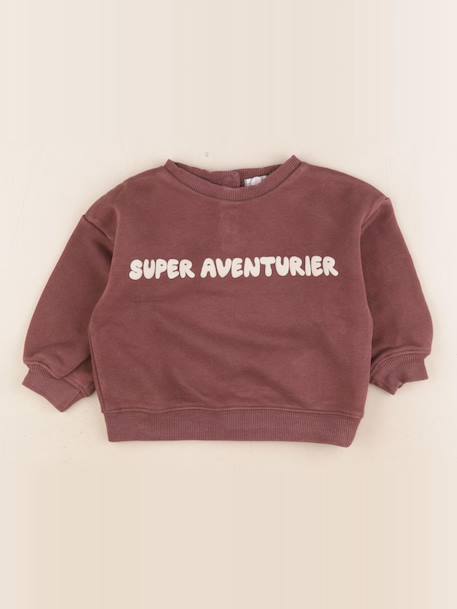 Sweat - 18 mois Marron 1 - vertbaudet enfant 