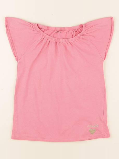 Tee-shirt - 8 ans Rose 1 - vertbaudet enfant 