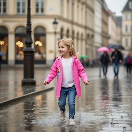 Imperméable fille personnage gabby Rose 2 - vertbaudet enfant 