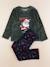 Pyjama velours - 5 ans Vert 1 - vertbaudet enfant 