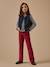 Veste en sherpa - collection junior Bordeaux+Cognac+Ecru+Encre+Vert 18 - vertbaudet enfant 