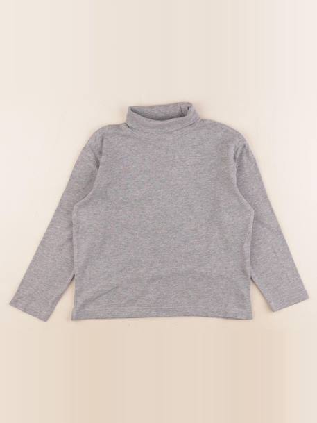 Sous-pull - 6 ans Gris 1 - vertbaudet enfant 