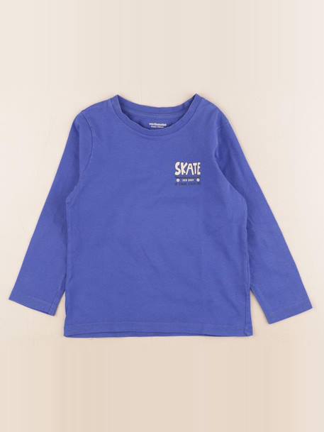 Tee-shirt - 6 ans Bleu 1 - vertbaudet enfant 
