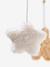 Mobile musical en bois et rotin beige 3 - vertbaudet enfant 