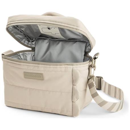 Sac isotherme matelassé croco sable (6,2 l) Sable 2 - vertbaudet enfant 