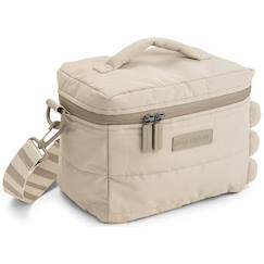Puériculture-Repas-Vaisselle, coffret repas-Sac isotherme matelassé croco sable (6,2 l)