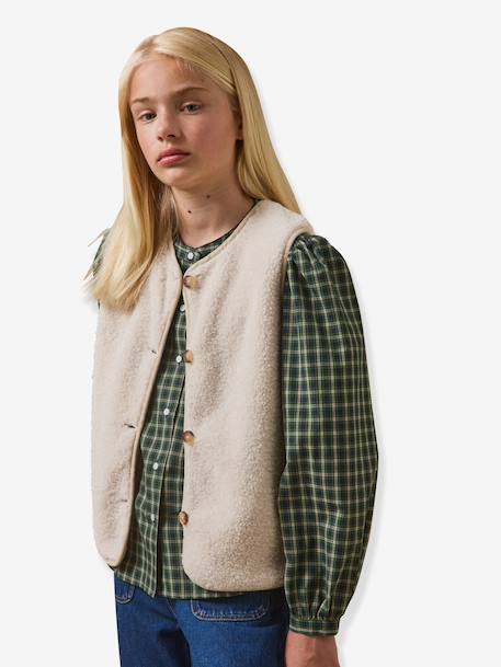 Veste sans manches écru 3 - vertbaudet enfant 