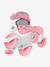 Rollers Quad learning bleu+rose 12 - vertbaudet enfant 