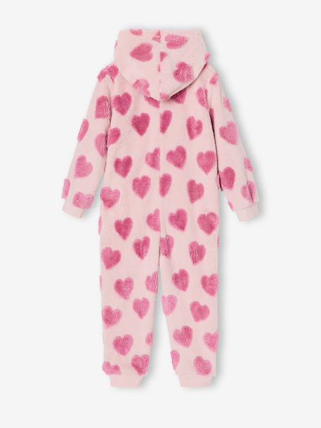 Combinaison pyjama fille rose bonbon 2 - vertbaudet enfant 