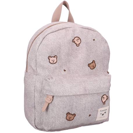 Garçon-Accessoires-Sac à dos enfant blossom et bows oursons gris denim (31x26 cm)
