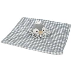 Jouet-Doudou pingouin praliné matcha