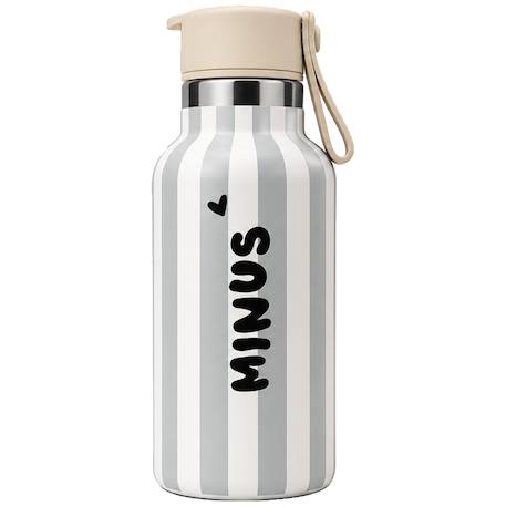 Fille-Accessoires-Gourde stripe kaki (350 ml)