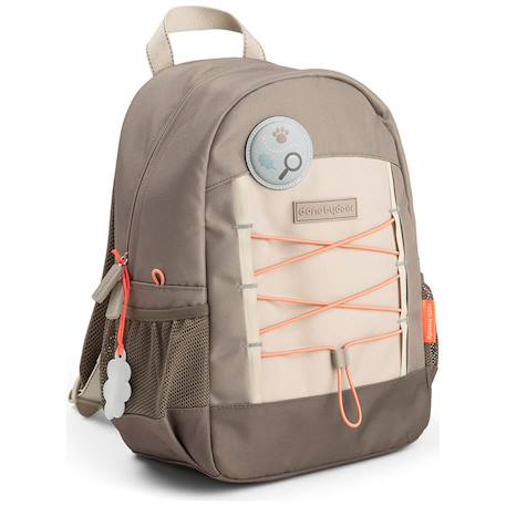 Sac à dos junior tiny trails sable (13 l) Sable+Vert 1 - vertbaudet enfant 