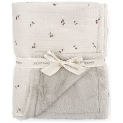 Linge de maison et décoration-Linge de lit enfant-Couverture polaire cherries (110 x 80 cm)