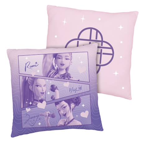 Coussin imprimé, kpop demon hunters golden Violet 1 - vertbaudet enfant 