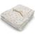 Couverture polaire olive bloom (110 x 80 cm) Ecru, vert 2 - vertbaudet enfant 