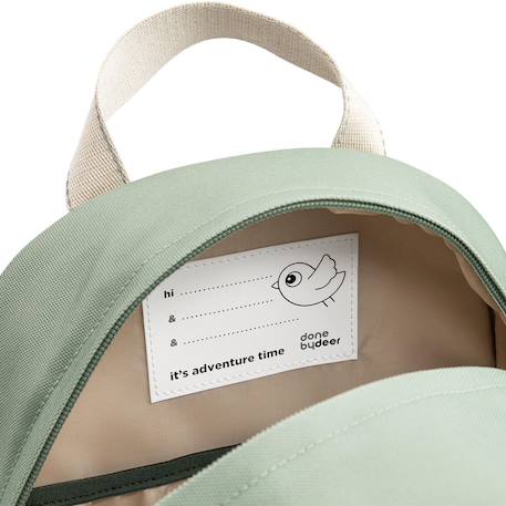 Sac à dos junior tiny trails sable (13 l) Sable+Vert 9 - vertbaudet enfant 
