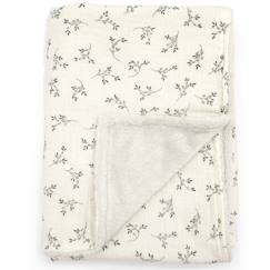 Linge de maison et décoration-Linge de lit enfant-Couverture polaire olive bloom (110 x 80 cm)